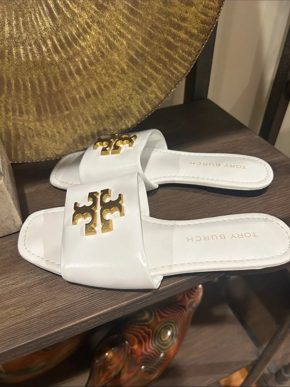 Tory Burch sleek white